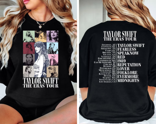 Two Sided The Eras Tour Concert Shirt, Eras Tour Movie Shirt, Swiftie Shirt, Ts Merch Shirt, Eras Tour Concert Shirt, Swiftie Sweatshirt