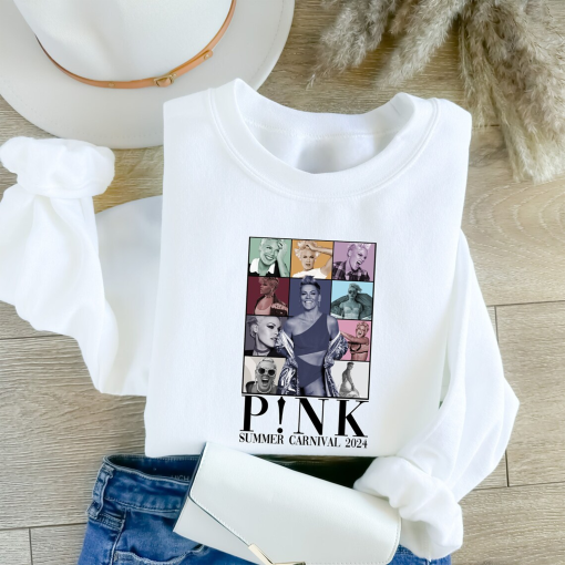 Pink Singer Summer Carnival 2024 Tour sweatshirt,Pink Fan Lovers sweatshirt,Music Tour 2024 Shirt,Concert 2024 P!nk shirt