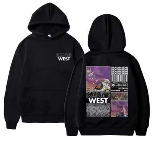 Kanye West Hoodie Kanye Hoodie Kanye Graduation Hoodie Kanye Graduation Album