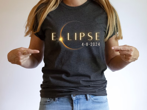 Total Solar Eclipse Twice In A Lifetime 2024 Shirt, April 8 2024, USA Map, Path of Totality Tee, Spring America Eclipse Souvenir Gift