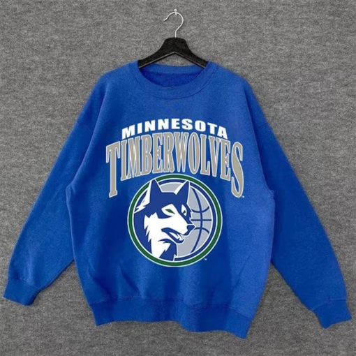 Vintage Minnesota Basketball Shirt, Timberwolves Basketball 2023-24 Season SCHEDULE Sweatshirt, Minnesota Basketball Hoodie Gift