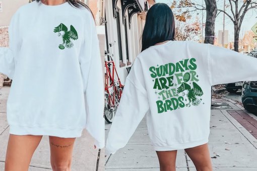 Sundays Are For The Birds Sweatshirt, Eagles Shirt, Philly Football Shirt, Eagles Football Fan, Game Day Tee