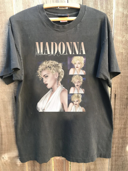 Madonna 90s Vintage Shirt, 2024 Madonna The Celebration Tour T-Shirt, Four Decades Tour Shirt, Madonna Concert Merch, Gift for Fans