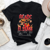 2 Sides Printed Rock Tour 2024 Tshirt| Pwr Up World Tour Sweatshirt, 51 Years Shirt For Fans