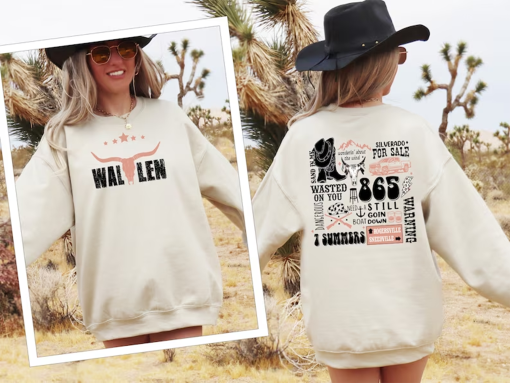 Wallen Western Sweatshirt, Retro Wallen Western Sweater, Vintage Wallen Shirt, Country Music Shirt, Western Sweatshirt, Cowboy Girl Crewneck