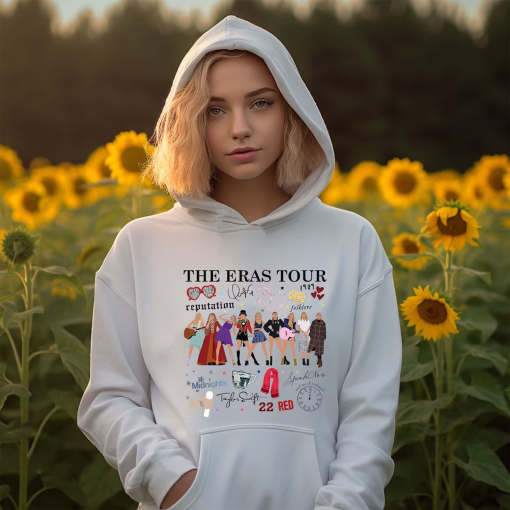 The Eras Tour Hoodie, Taylor Swift Hoodie, Taylor Concert Gift, Rock And Roll Hoodie, Rock Music Fans Hoodie, Music Lover Hoodie