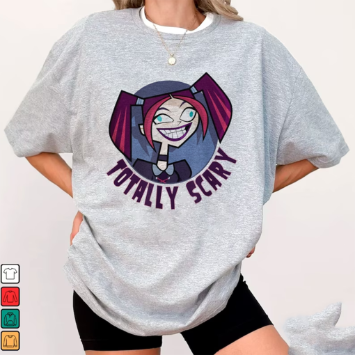 Total Drama Island Totally Scary T-Shirt, Cartoon Network Tv Show Shirt, Funny T-Shirt, Shirt For Man, Shirt For Woman, Nostalgia Shirt