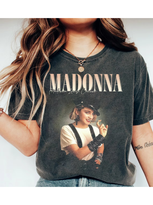 90s Vintage Madonna Queen Shirt, Madonna The Tour 2024, Madonna the Celebration T-Shirt, 2024 Music Tour Madonna T-Shirt, Gift for fans