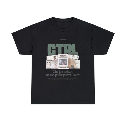 SZA – CTRL T-shirt, sza Graphic Tee, sza Merch, Rap Shirt, SOS, sza unisex gift, Concert T Shirt, Rap Unisex