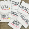 Custom Embroidered Soccer Mama Sweatshirt With Number On Sleeve, Soccer Mom Sweatshirt, Soccer Sweatshirt, Embroidered Sweatshirt