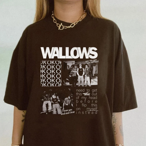 Wallows retro y2k Shirt, Wallow band Unisex Shirt, Gift for men and women