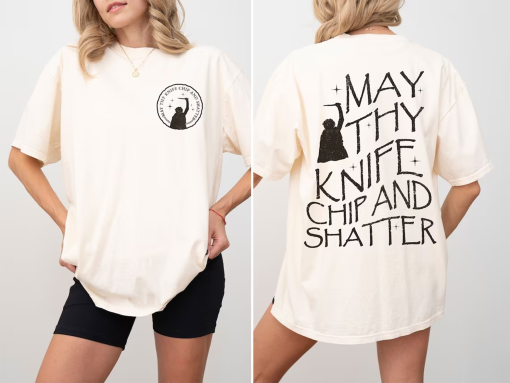 Dune Knife Chip and Shatter Sweatshirt – Dune Arrakis Sweater, Dune Fan Gift, Dune Inspired Clothing, Dune Book Hoodie, Dune Slogan Shirt