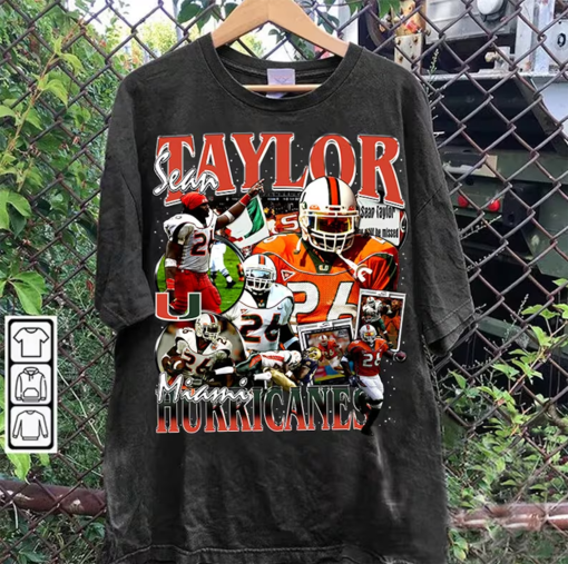 Vintage 90s Graphic Style Sean Taylor T-Shirt – Sean Taylor vintage Hoodie – Retro American Football Tee For Man and Woman Unisex T-Shirt