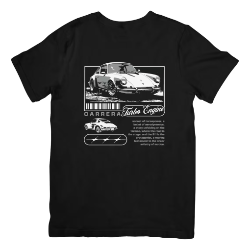 Porsche Carrera Graphic Tee, Vintage Car Graphic Hoodie, Porsche, Vintage Graphic, Car Graphic Tee, Porsche Tee, Graphic Tee, Carrera