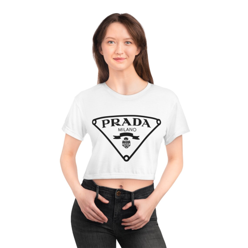 Luxury Designer Cropped Shirt