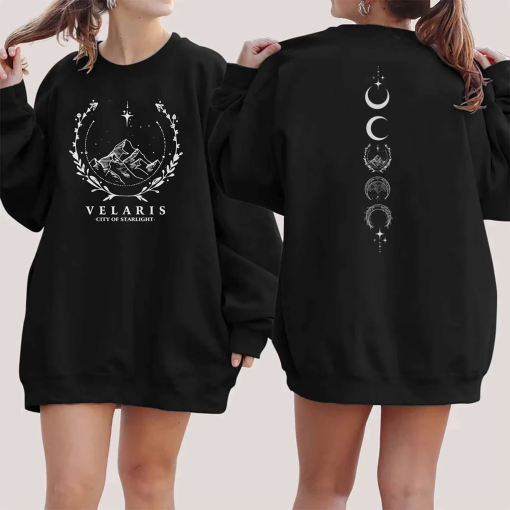 Velaris sweatshirt, The Night Court, A court of Thorns and Roses, City of Starlight,Iprintasty Hoodie,SJM Merch,ACOTAR Hoodie,Fantasy Reader