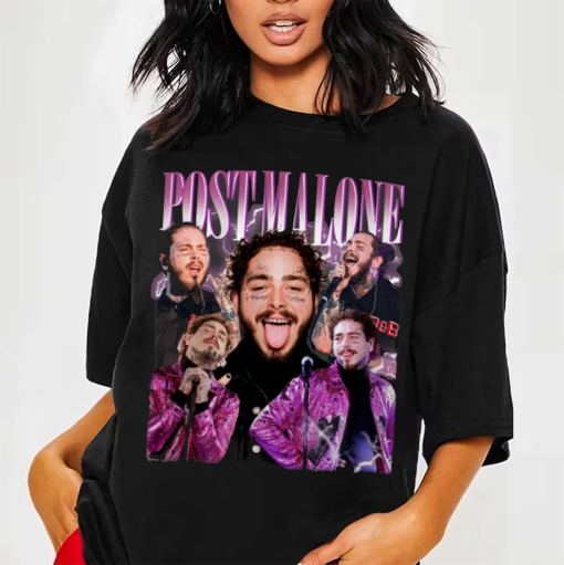 Post Malone 90s Vintage Rap Fan Gift T-shirt, Posty Shirt, Posty tour 2024, Retro 90s Sweatshirt, If Y’all Weren’t Here I’d Be Crying Shirt