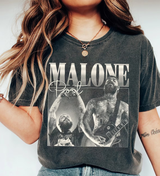 Posty concert 2024 fans ,Malone Music The Album Shirt,Retro 90s Sweatshirt Music graphic , Gift for men women comfort color