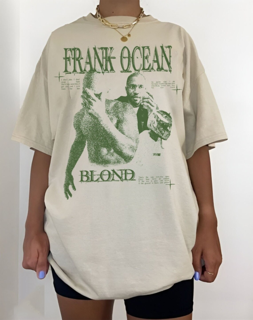 Frank Ocean Rap Music Merch Shirt, Blond Album Rap 90s Tee, Frank Ocean Tour Rapper Gift Bootleg Inspired Sweatshirt Hoodie, Gift for Fans