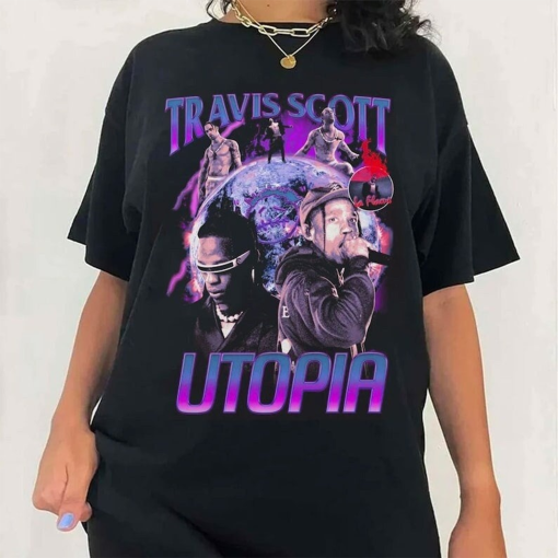 Travis Scott Utopia New Album Retro Shirt