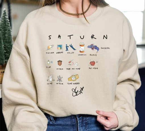 SZA Saturn Songs Shirt, SZA New Song Shirt, Saturn By SZA Shirt