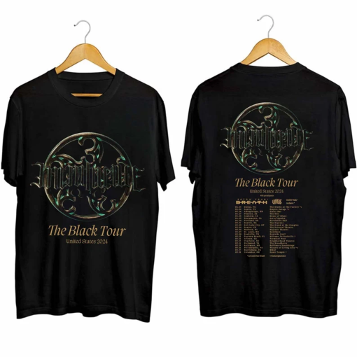 Imminence The Black Tour 2024 Shirt, Imminence Band Fan Shirt, Imminence 2024 Concert Shirt, The Black 2024 Concert Shirt