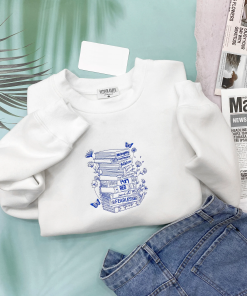 Albums As Books Sweatshirt, Trendy Aesthetic For…