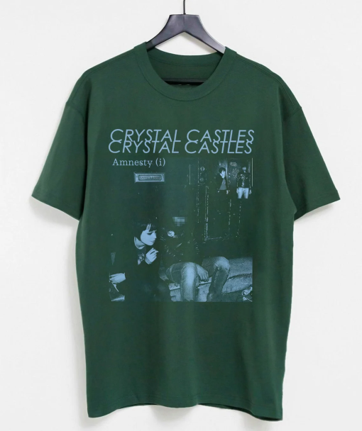 90s Band Crystal Castles Music Tour 2024 Shirt, Crystal Castles T-Shirt, Castles Alice Glass & Ethan Kath Tee, Doe Deer Song, Gift for Fans