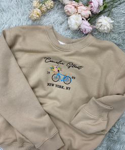 Cornelia Street Sweatshirt, Bike Floral Sweatshirt, New…