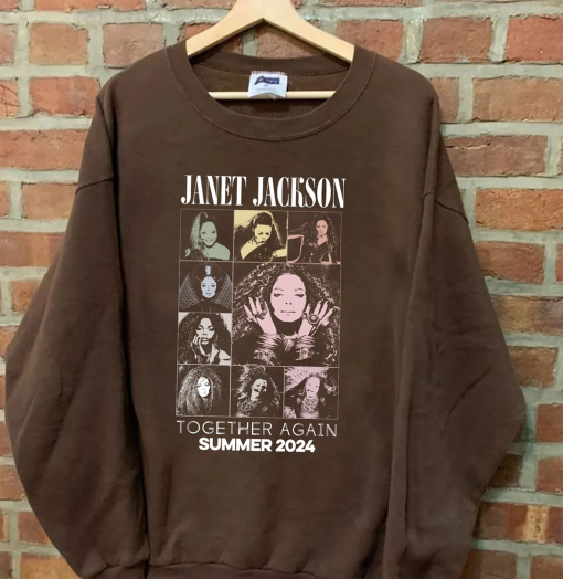 Classic 90s Janet Jackson Together Again Music Tour 2024 Shirt, Singer Janet Jackson Tee, Janet Jackson Concert Tee, Janet Fan Gifts Shirt