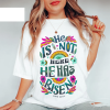 Easter Is About the Lamb Shirt, Silly Bunny Easter Tee, Bible Verse Gift, Christian Easter Outfits, Jesus Easter Clothes, He is Risen Tee