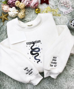 Reputation Snake Sweatshirt, Taylor Swiftie Merch Shirt…