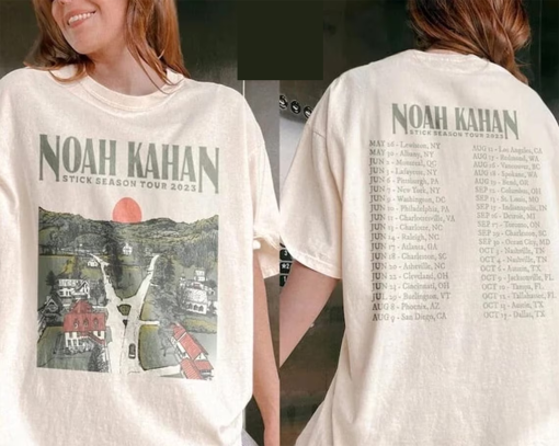 Noah Kahan Sweatshirt Stick Season 2024, Sweatshirt 2 SIDES Noah Kahan Shirt, Country Music TShirt Noah Kahan, Tour Stick Season Sweatshirt