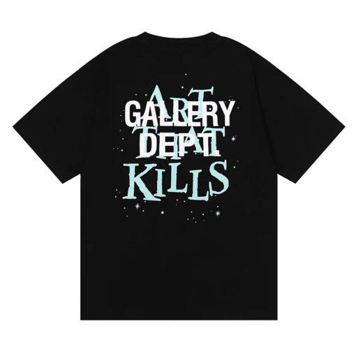 Gallery Dept T-shirt, Unisex Graffiti Shirts, Hollywood CA Shirt, GD Letter Print Short Sleeve, Oversize Tee, Hiphop Gallery Dept Shirt G