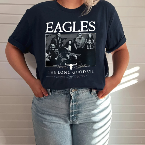 Eagles The Long Goodbye 2024 Tour T Shirt, The California Concert, Music Tour 2023 Shirt, The Eagles Band Fans Shirt, all size, Color