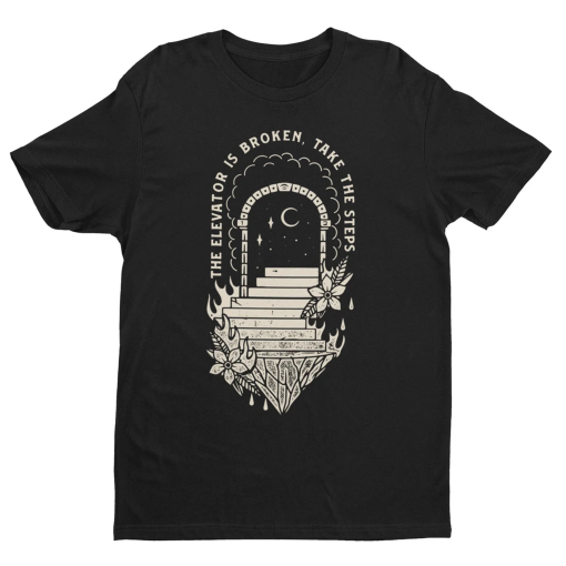 Take the Steps, NA Shirt, AA Shirt, Recovery Gift, Unisex Recovery Shirt, Narcotics Anonymous Alcoholics Anonymous, Sober Shirt, AA Clothing