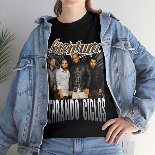 2024 Aventura Tour, Cerrando Ciclos, Graphic T-Shirt, Concert List, Unisex Heavy Cotton Tee