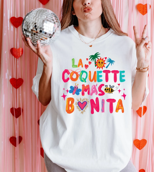 T-shirt For The Prettiest Coquette, T-shirt For Nieces Birthday Gift, Oversize T-shirts Tomorrow Will Be Nice