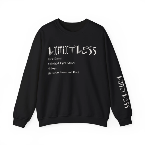 Unisex Anime Sweatshirt | Minimalist Limitless Sweatshirt | Unisex Anime Sweatshirts | Japanese Anime | Anime Limitless | Aesthetic Anime