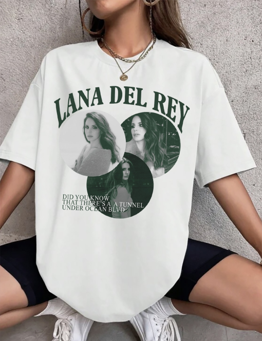 Retro Lana Del Rey Graphic Shirt