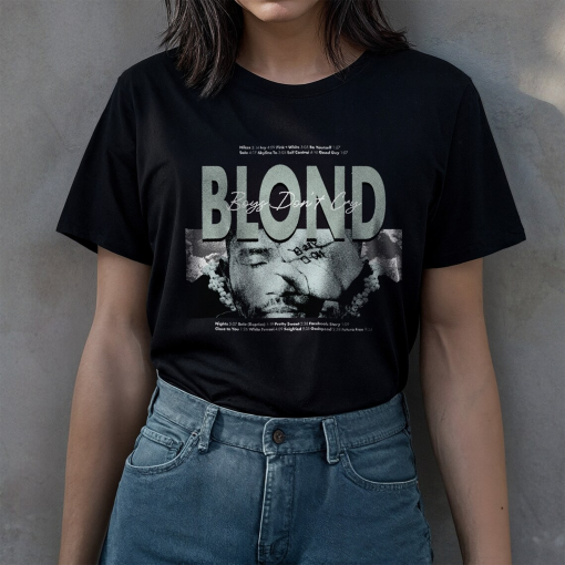 Frank Ocean Blonde Album Cover Remake T-Shirt