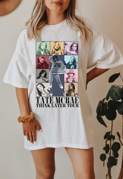 Tate McRae Vintage T-Shirt, Homage Retro 90s Graphic, Ideal Gift for Music Enthusiasts