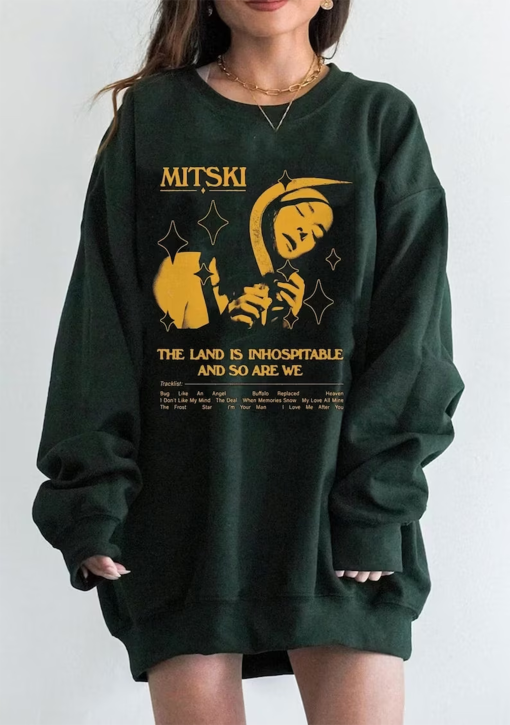 The land is inhospitable Shirt, Mitski Album Shirt Aesthetic inspired Shirt