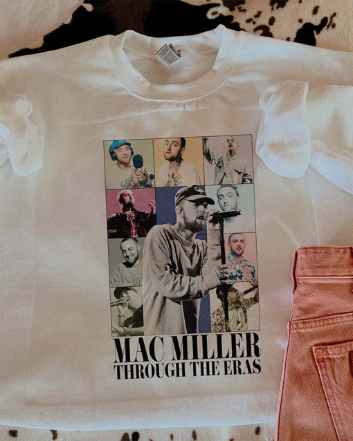 Mac Miller Through The Eras Shirt, Mac Millers 90s Vintage Shirt, Mac Self Care Shirt, Hip Hop Shirt