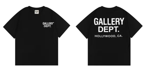 Gallery Dept T-shirt, Unisex Graffiti Shirts, Hollywood CA Shirt, GD Letter Print Short Sleeve, Oversize Tee, Hiphop Gallery Dept Shirt GA01