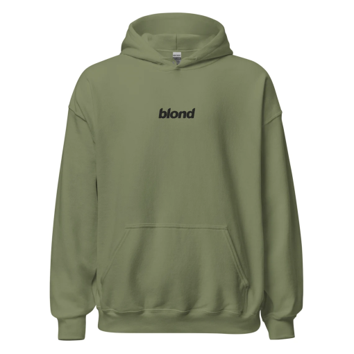 Blonde Hoodie, Streetwear Hoodie, Blonded Hoodie, Y2K Hoodie, Aesthetic Sweatshirt, Words on back Hoodie, Music Hoodie, gifts for friends