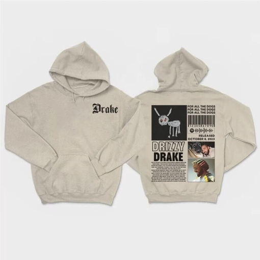 Drake Hoodie shirt| For All The Dogs shirt | Hip Hop Urban Clothing | Premium quality shirt