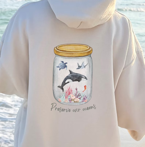 Ocean Inspired Style Hawaii Sweatshirt Respect the Locals Orca Shirt Sea Turtle Shirt Whale Shark Ocean Beach Hoodie Manta Ray Coconut Girl