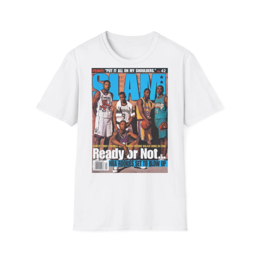 Vintage Kobe Bryant 1997 February Slam Cover T-Shirt