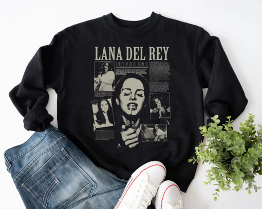 Lana Del Rey SHIRT, Vintage LANA Del Rey Merch, Oversized Shirt Lana Del Rey, Ultraviolence RETRO Lana Del Rey Band Gift For Fans